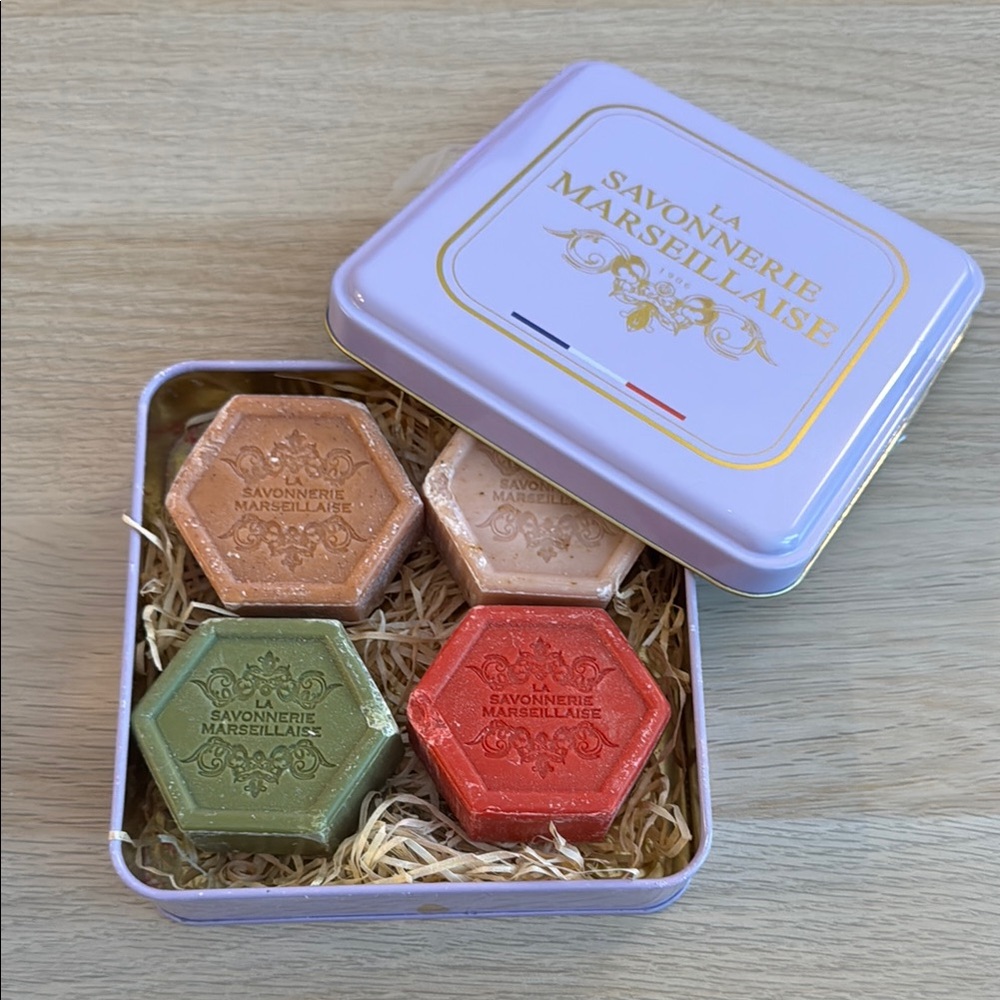 La Savonnerie Marseillaise Soap Set (from France) - 4x100g